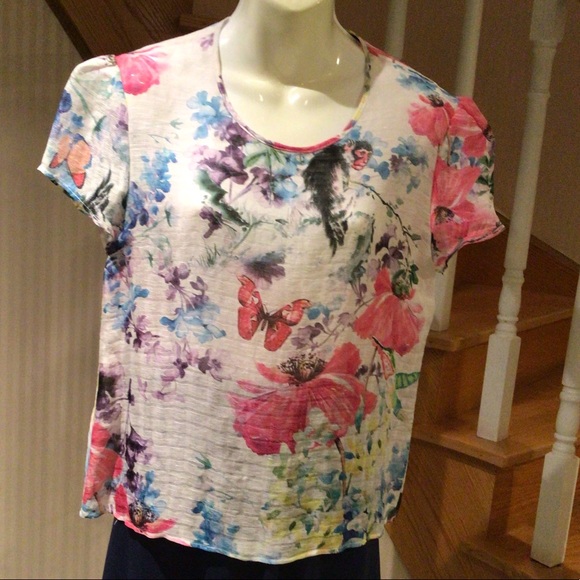 🛍2for $30🛍NWT cap sleeve blouse - Picture 3 of 8